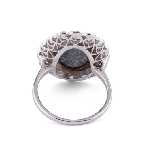 Bague Bague diamants, opale 58 Facettes 1