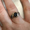 Bague 52.5 Bague Or jaune Saphir Diamants 58 Facettes REF2235-35