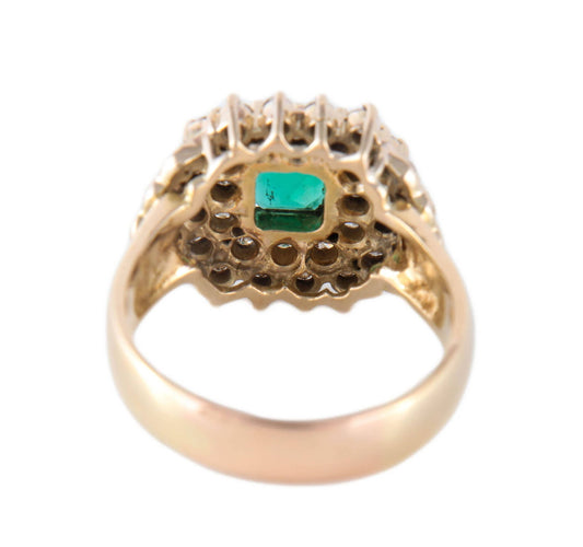 Bague BAGUE OR & EMERAUDE 58 Facettes BO/220119