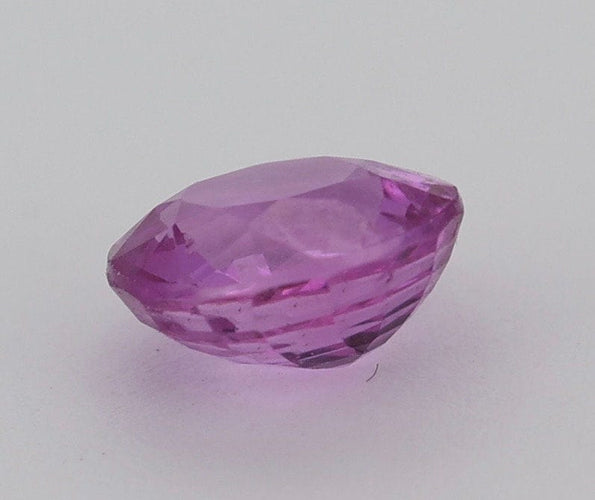 Gemstone Saphir rose non chauffée 0.84cts 58 Facettes 153