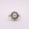 Bague Bague Marguerite diamant perle de culture 58 Facettes
