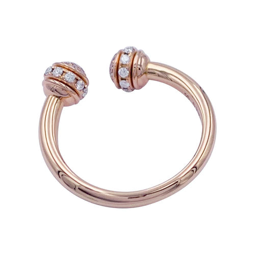 Bague 52 Bague Piaget "Possession", or rose, diamants. 58 Facettes 32703