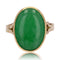 Bague 61 Bague jade vintage en or 58 Facettes 23-323