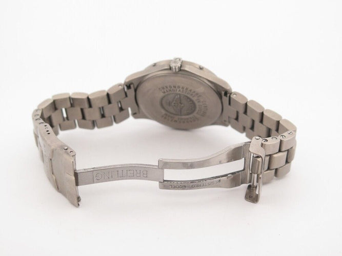 Montre montre BREITLING aerospace e75362 40 mm titane quartz chronographe 58 Facettes 253046