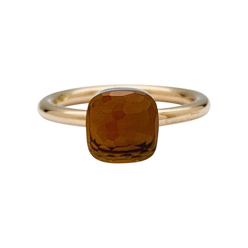 Bague 57 Bague Pomellato, "Nudo Petit", or rose, or blanc, citrine. 58 Facettes 31349