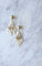 Boucles d'oreilles Boucles d'oreilles or jaune et franges de perles 58 Facettes