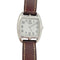 Montre Montre Hermès, "Cape Cod Tonneau", acier, cuir. 58 Facettes 31985