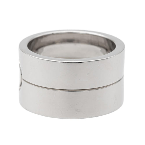 Bague 47 Cartier Bague Love Or blanc 58 Facettes 577683CN