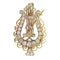 Broche Broche - Diamants et Harmonie : Broche-Pendentif Lyre Or 1870 58 Facettes 24003-0230