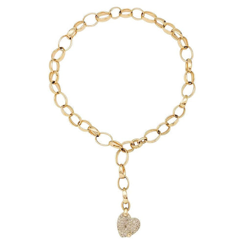 Collier Collier Pomellato "Sabbia" en or rose et diamants bruns. 58 Facettes 31399