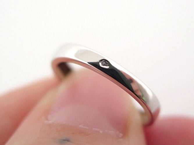 Bague 49 bague FRED force 10 ruban mini or gris 18k & diamants 58 Facettes 254899