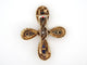 Broche broche VAN CLEEF & ARPELS pendentif croix cabochon lapis lazuli diamants 58 Facettes 257360