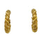 Boucles d'oreilles Boucles d'oreilles Poiray "Dune" en or jaune. 58 Facettes 31742