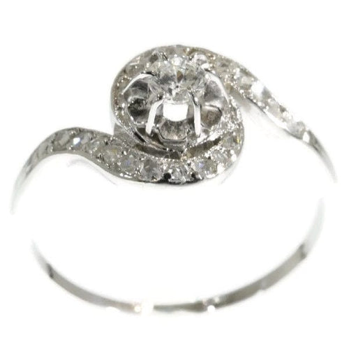 Bague 54 Bague avec diamants 58 Facettes 16046-0090