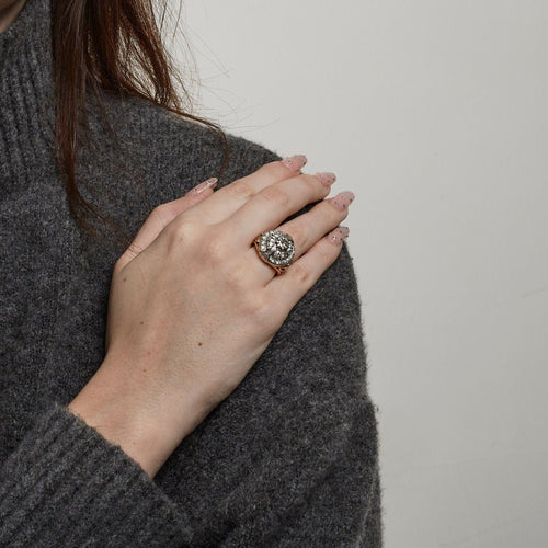 Bague 50 Bague Rétro Diamants 58 Facettes 240001