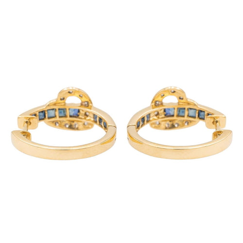 Boucles d'oreilles Boucles d'oreilles Créoles Or jaune Diamant 58 Facettes 2360817CN