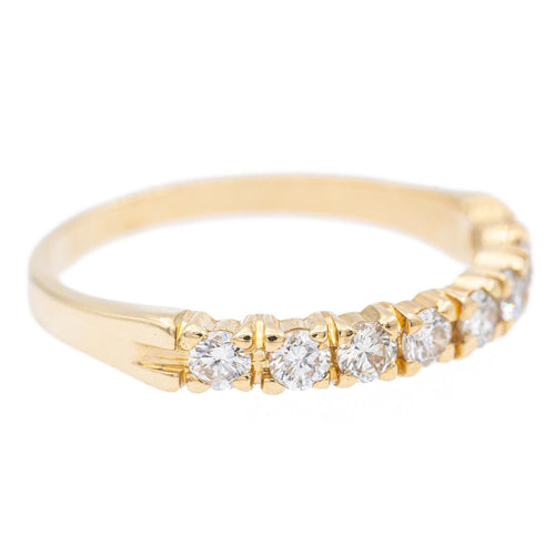 Bague 49 Bague Alliance Or jaune Diamant 58 Facettes 2083265CN