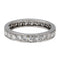 Bague 47 Bague Alliance Or blanc Diamant 58 Facettes 2746541CN