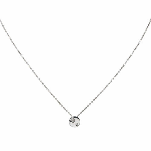 Collier Collier Or blanc Diamant 58 Facettes 2505454CN