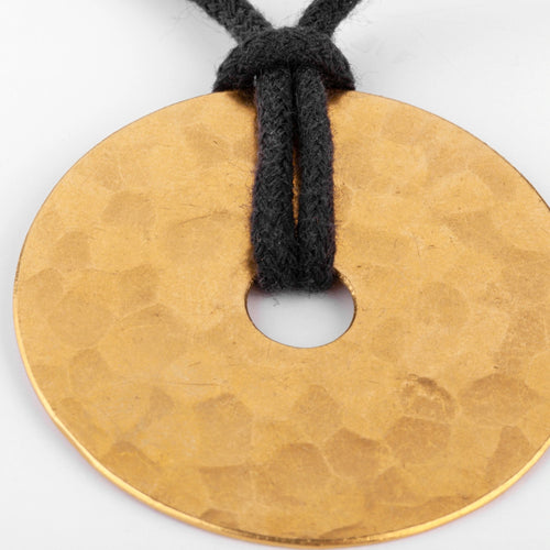 Pendentif Pendentif martelé Dinh Van modèle Cible 58 Facettes