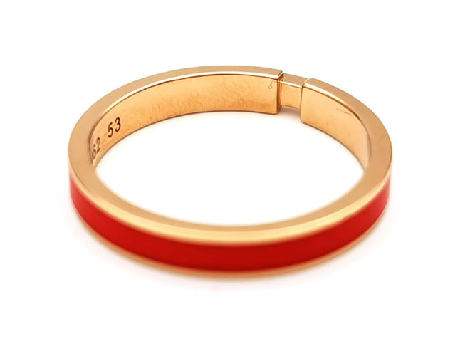 Bague 53 Chaumet Bague Liens Or rose Diamant 58 Facettes 1783565CN