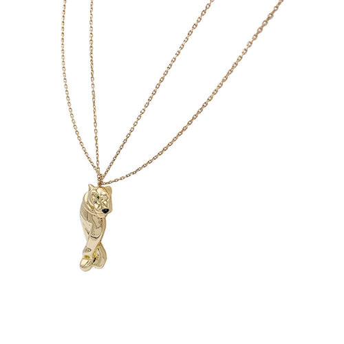 Collier Collier Cartier, "Panthère de Cartier", or jaune. 58 Facettes 32344