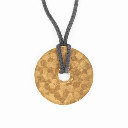 Pendentif Pendentif martelé Dinh Van modèle Cible 58 Facettes