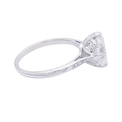 Bague 52 Bague en platine, diamant taille ancienne. 58 Facettes 32468