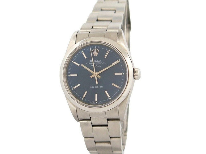 Montre montre ROLEX osyter perpetual air king acier 34mm automatique 58 Facettes 255418