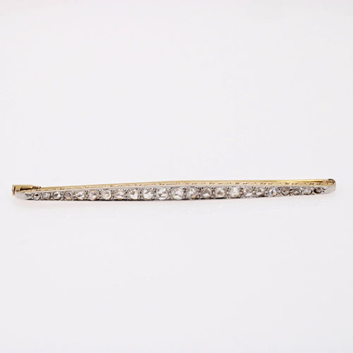 Broche Broche ancienne barrette diamants 58 Facettes 19-453