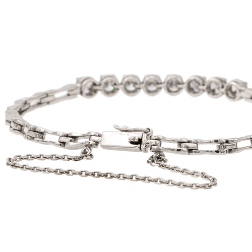 Bracelet Bracelet Or blanc Diamant 58 Facettes 2432011CN