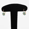 Boucles d'oreilles Petites dormeuses anciennes or et émail 58 Facettes 21-592A