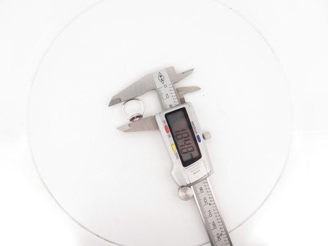 Bague 49 bague POMELLATO colpo di fulmine or blanc 18k diamants amethyste 58 Facettes 258045