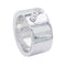 Bague 49 Bague Chaumet, "Liens", or blanc et diamants. 58 Facettes 32551