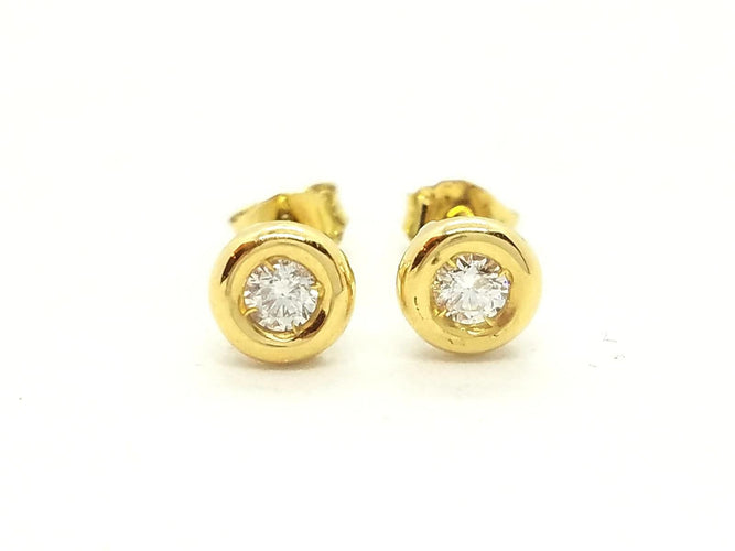 Boucles d'oreilles Boucles d'oreilles Or jaune Diamant 58 Facettes 579264RV