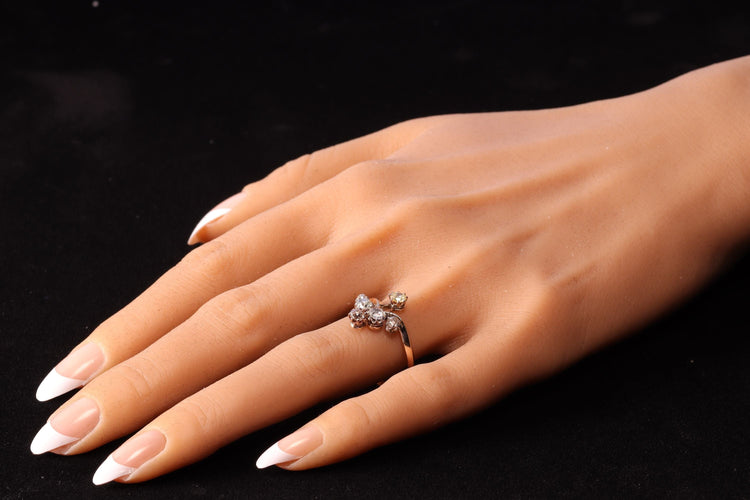 Bague 66 Bague  diamants de couleur 58 Facettes 23271-0594