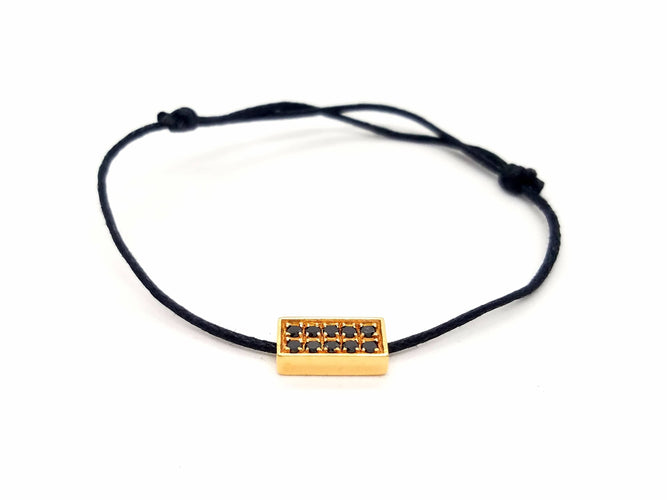 Bracelet Bracelet Cordon Or rose Diamant 58 Facettes 578824RV