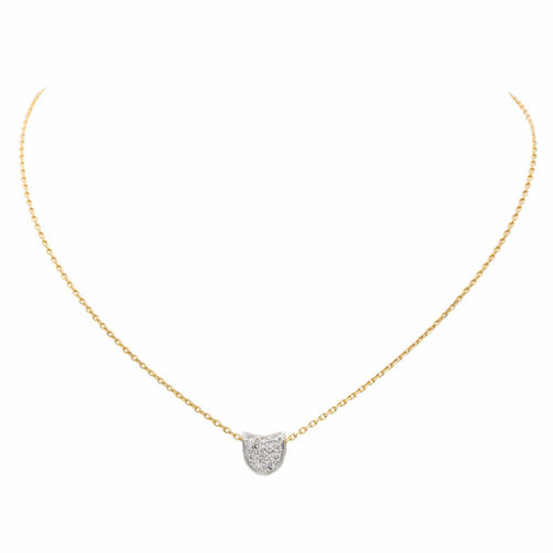 Collier Collier Pendentif Or jaune Diamant 58 Facettes 2617405CN