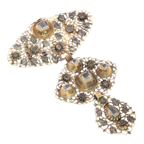 Pendentif Pendentif croix en or, diamants 58 Facettes 12094-0045