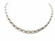 Collier Collier Or blanc 58 Facettes 06613CD
