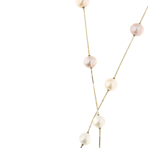 Collier collier perles d'eau douce 58 Facettes 23456