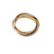 Bague 55 Bague Cartier "Trinity" 3 ors, petit modèle. 58 Facettes 30758