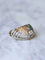 Bague Dôme vintage palmes diamants 58 Facettes