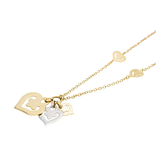 Collier O.J. Perrin Collier Coeur Or jaune 58 Facettes 2486912CN