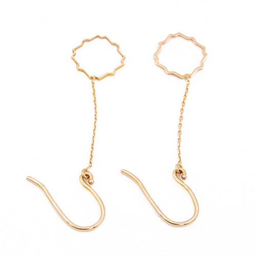 Boucles d'oreilles Boucles d'oreilles Transparence Or rose 58 Facettes 578913RV