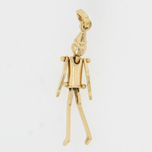 Pendentif Pendentif pantin or jaune 58 Facettes CVP28