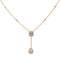 Collier Messika Collier My twin Or rose Diamant 58 Facettes 2801604CN