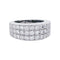 Bague 53 Bague Chopard, or blanc, diamants. 58 Facettes 32769