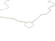 Collier Collier Transparence Or blanc 58 Facettes 578935RV