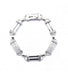 Bracelet 18.5 cm / Blanc/Gris / Or 750‰ Bracelet Or et diamants 58 Facettes 220541R